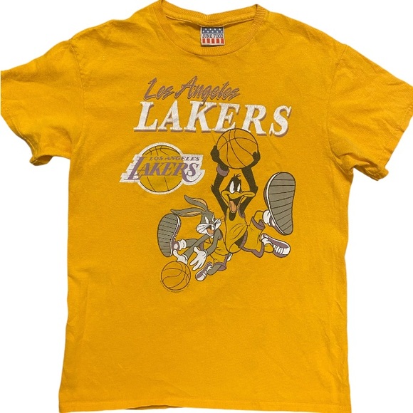 Near Vintage Junk Food Los Angeles Lakers Shirt - Picture 1 of 4